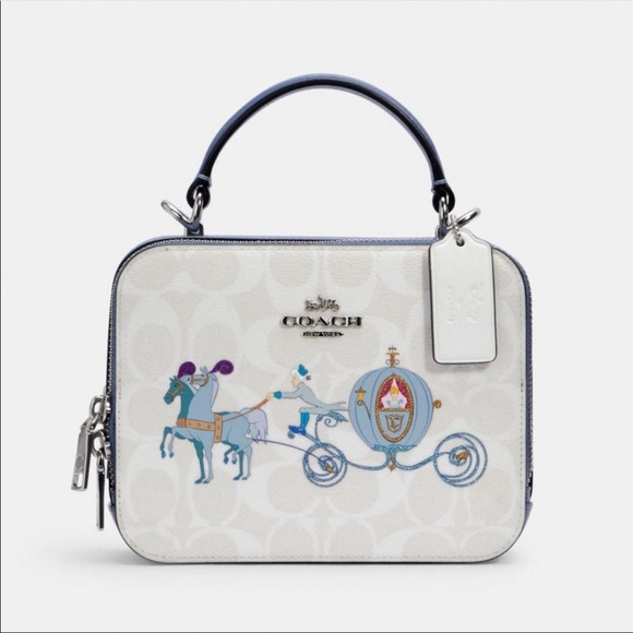 Coach Handbags - NWT Disney X Coach Box Crossbody With Cinderella